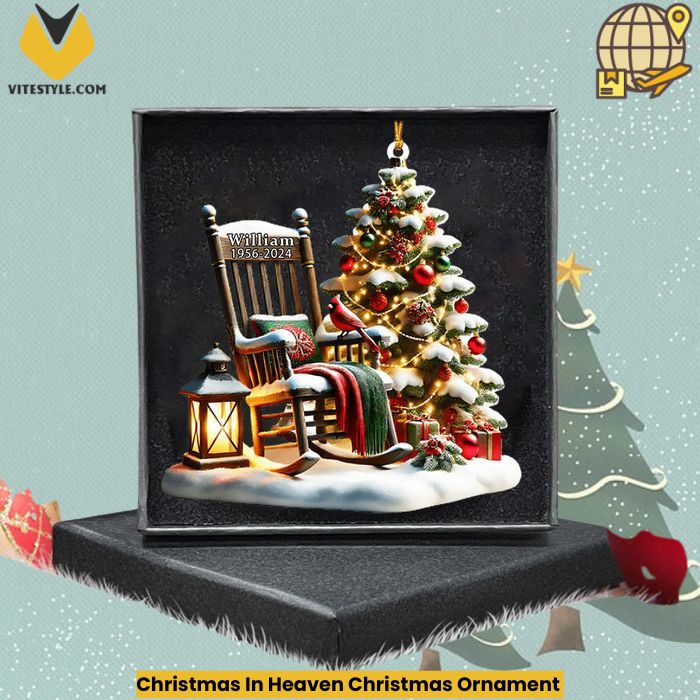 Christmas In Heaven Christmas Ornament