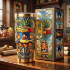 HOT Dragon Ball 40 Year Tumbler
