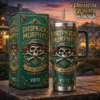 HOT Dropkick Murphys Band Tumbler with Handle