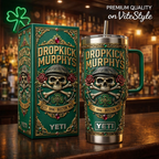 HOT Dropkick Murphys Band Tumbler with Handle