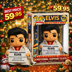 HOT Elvis Presley Emotional Support Pop! Doll