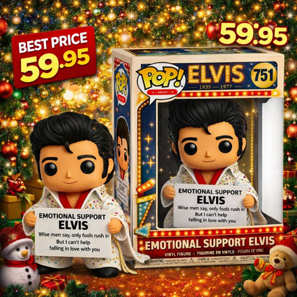 HOT Elvis Presley Emotional Support Pop! Doll