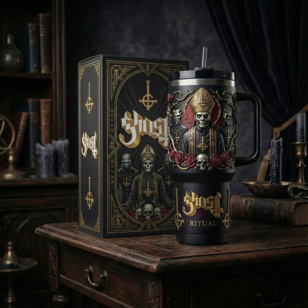 HOT Ghost Ritual Papa Emeritus Tumbler