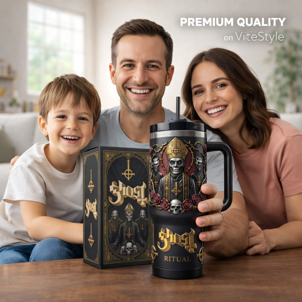 HOT Ghost Ritual Papa Emeritus Tumbler