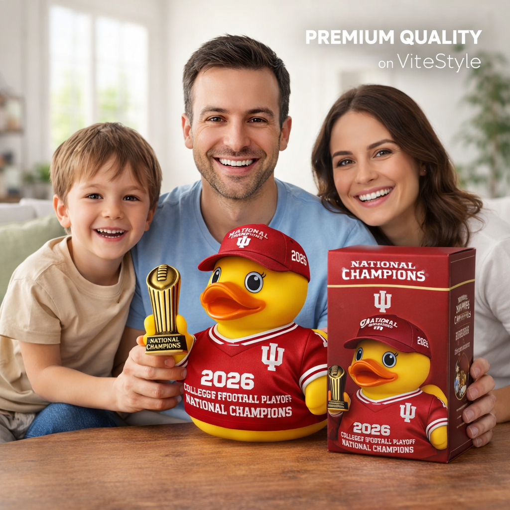 BEST Indiana Hoosiers 2026 Champions Rubber Duck
