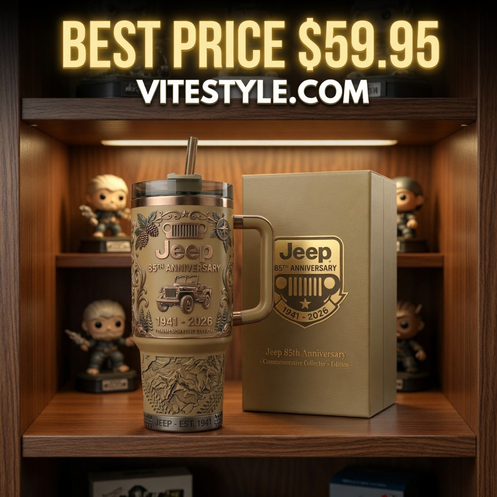 HOT Jeep 85th Anniversary Commemorative Tumbler