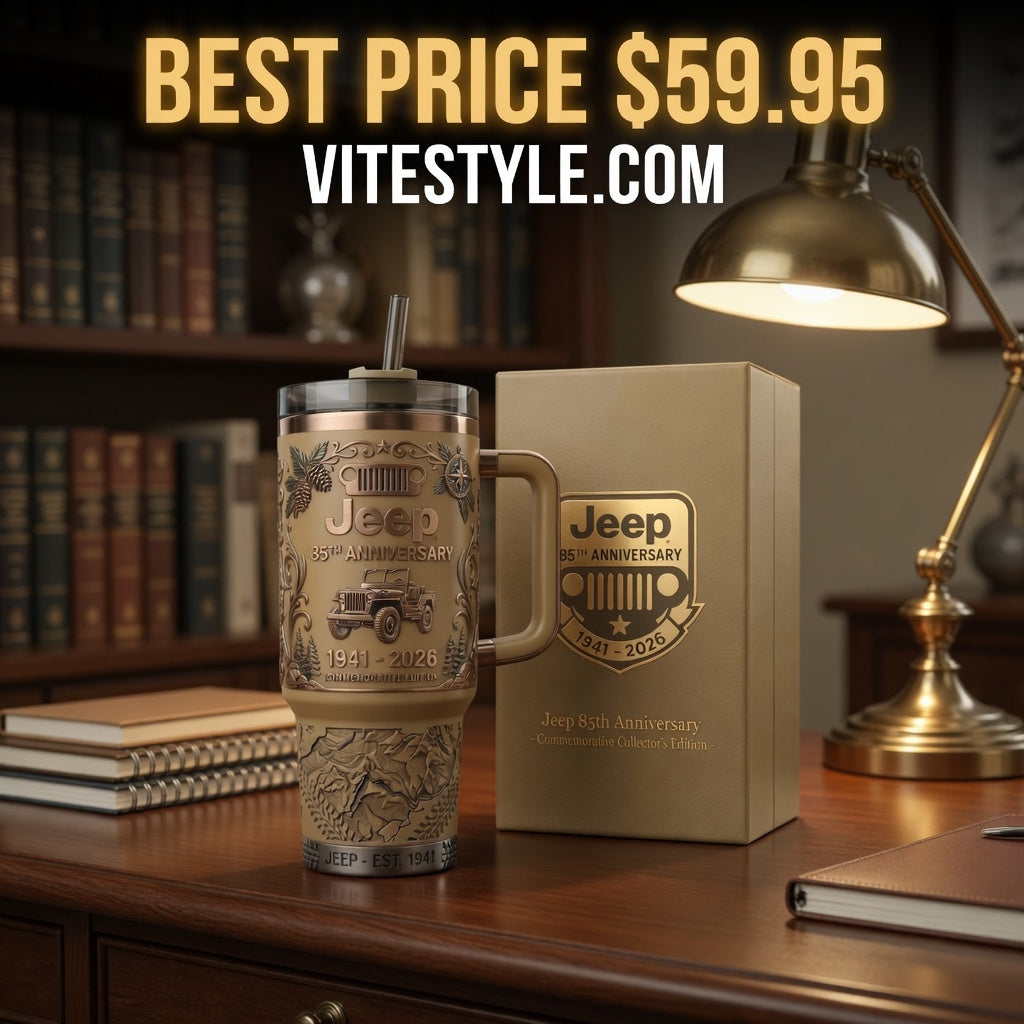 HOT Jeep 85th Anniversary Commemorative Tumbler