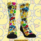 Jeep Ducks All-Over Socks