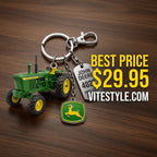 HOT John Deere 4020 Tractor Keychain