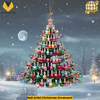 Nail Artist Christmas Ornament