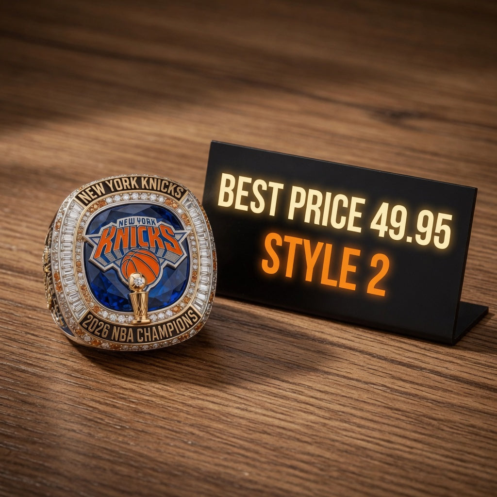 HOT New York Knicks 2026 NBA Champions Ring