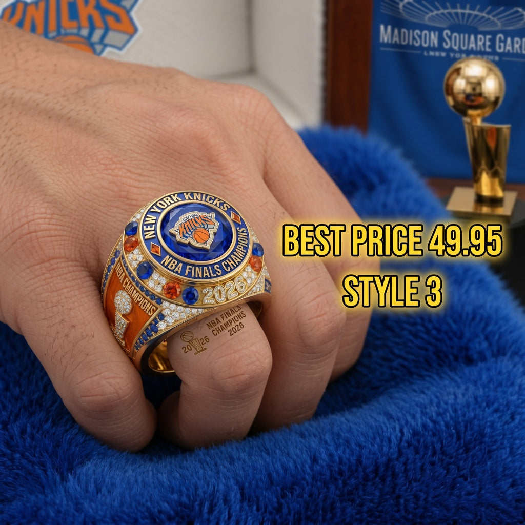 HOT New York Knicks 2026 NBA Champions Ring