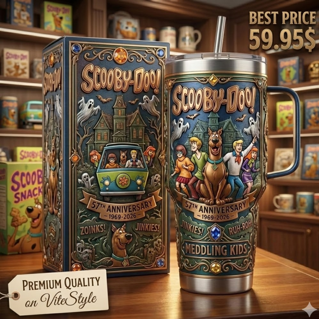 HOT Scooby-Doo 40oz Tumbler With Handle