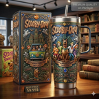 HOT Scooby-Doo 40oz Tumbler With Handle