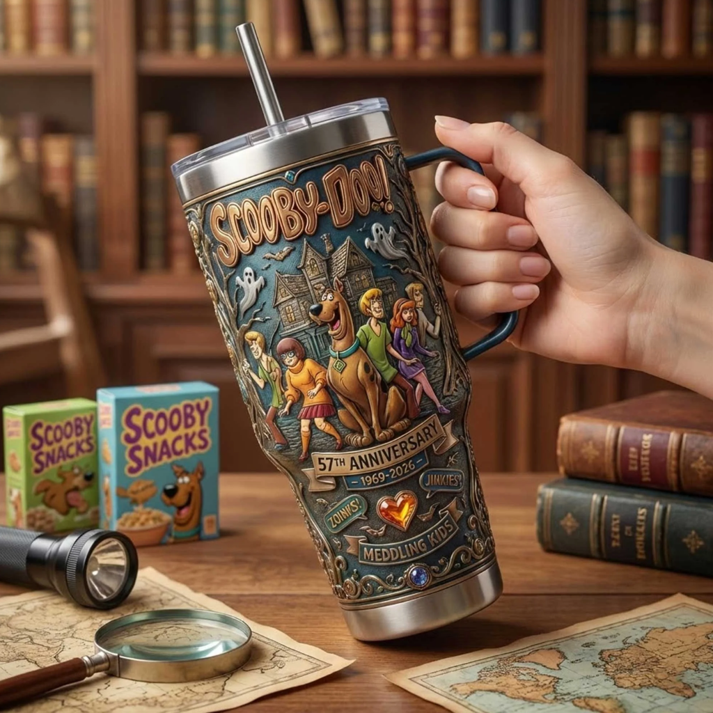 HOT Scooby-Doo 40oz Tumbler With Handle