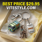 HOT Scooby-Doo 57th Anniversary Commemorative Keychain
