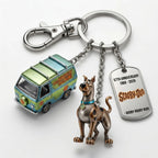 HOT Scooby-Doo 57th Anniversary Commemorative Keychain