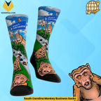 South Carolina Monkey Business Socks