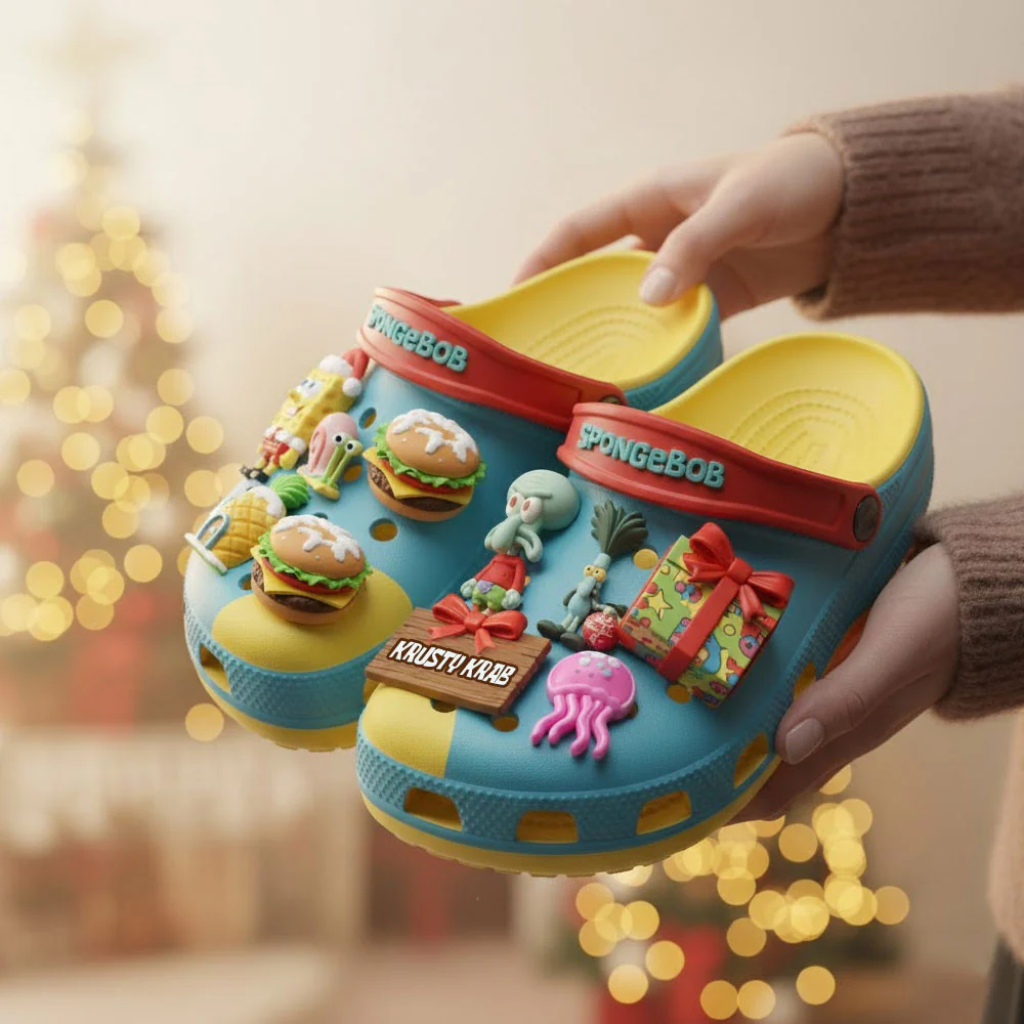 HOT Spongebob Crocs Charms