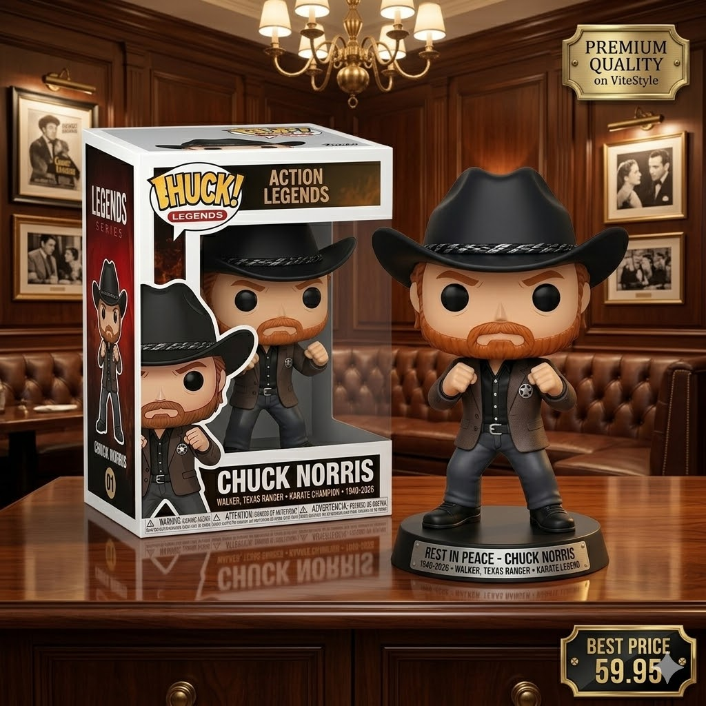 Walker Texas Ranger Chuck-Norris Pop! Figure Doll