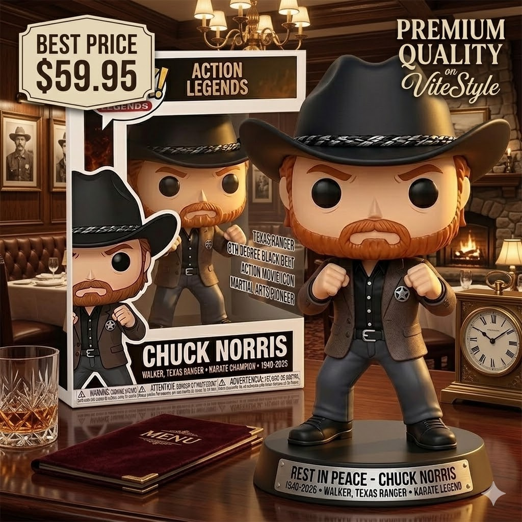 Walker Texas Ranger Chuck-Norris Pop! Figure Doll