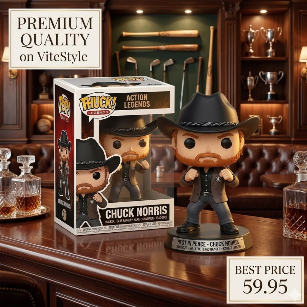Walker Texas Ranger Chuck-Norris Pop! Figure Doll