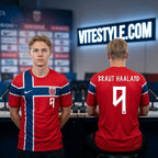 Haaland Norway World Cup Soccer Jersey