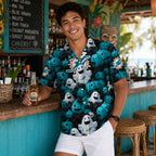 Halloween Miami Dolphins Hawaiian Shirt – Pumpkin and Ghost Fan Design