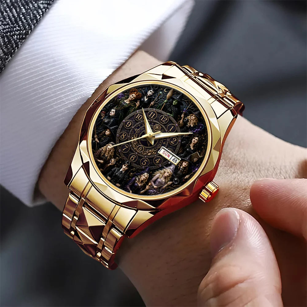 Witches Alloy Luxury Quartz Watch - GNE8295