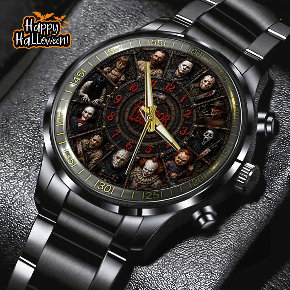 Horror Movies Black Stainless Steel Watch - GNE8294