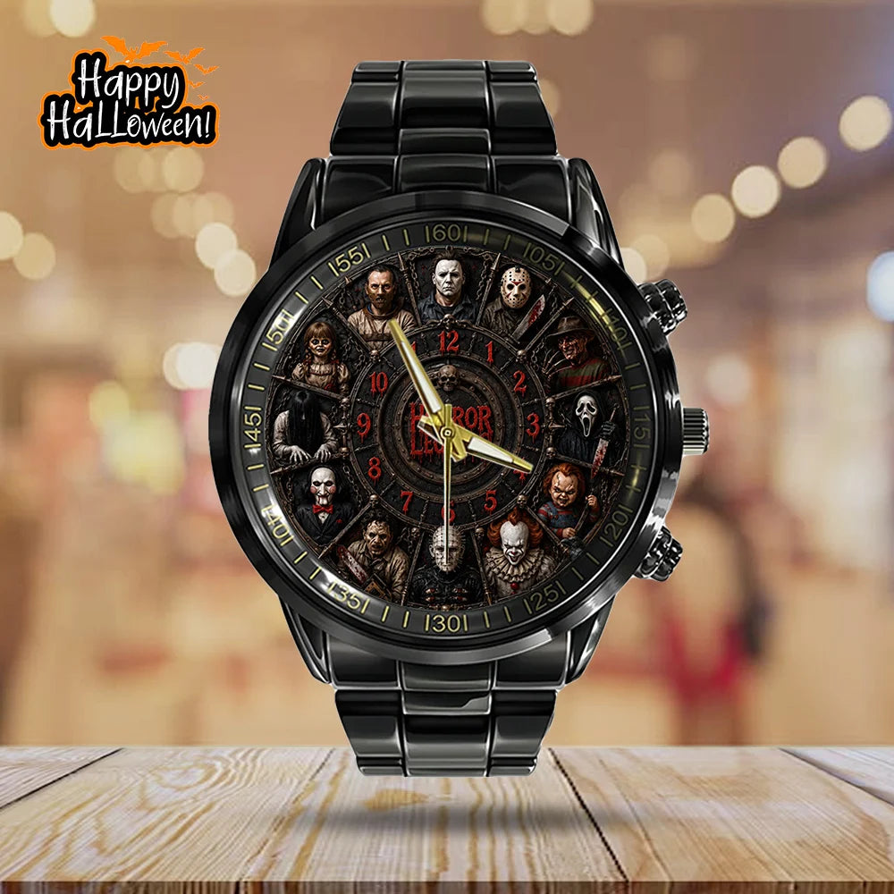 Horror Movies Black Stainless Steel Watch - GNE8294