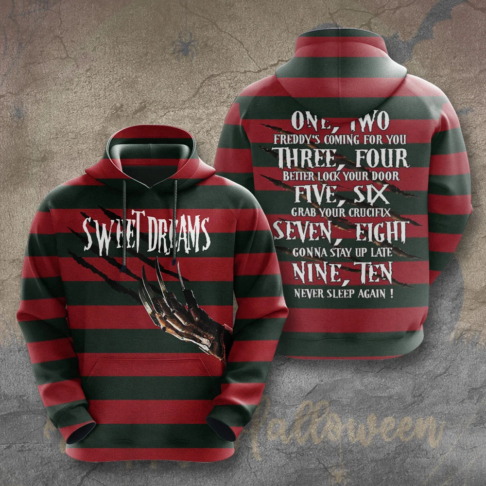 A Nightmare on Elm Street x Freddy Krueger 3D Apparel – GNE8472
