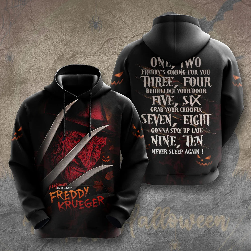 A Nightmare on Elm Street x Freddy Krueger 3D Apparel – GNE8473