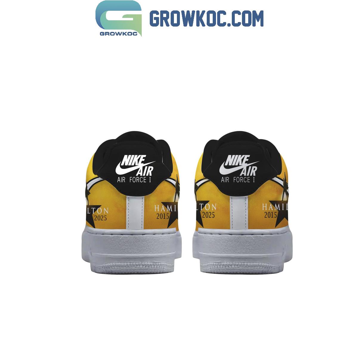 Hamilton 10 Years Anniversary Rise Up Air Force 1 Shoes