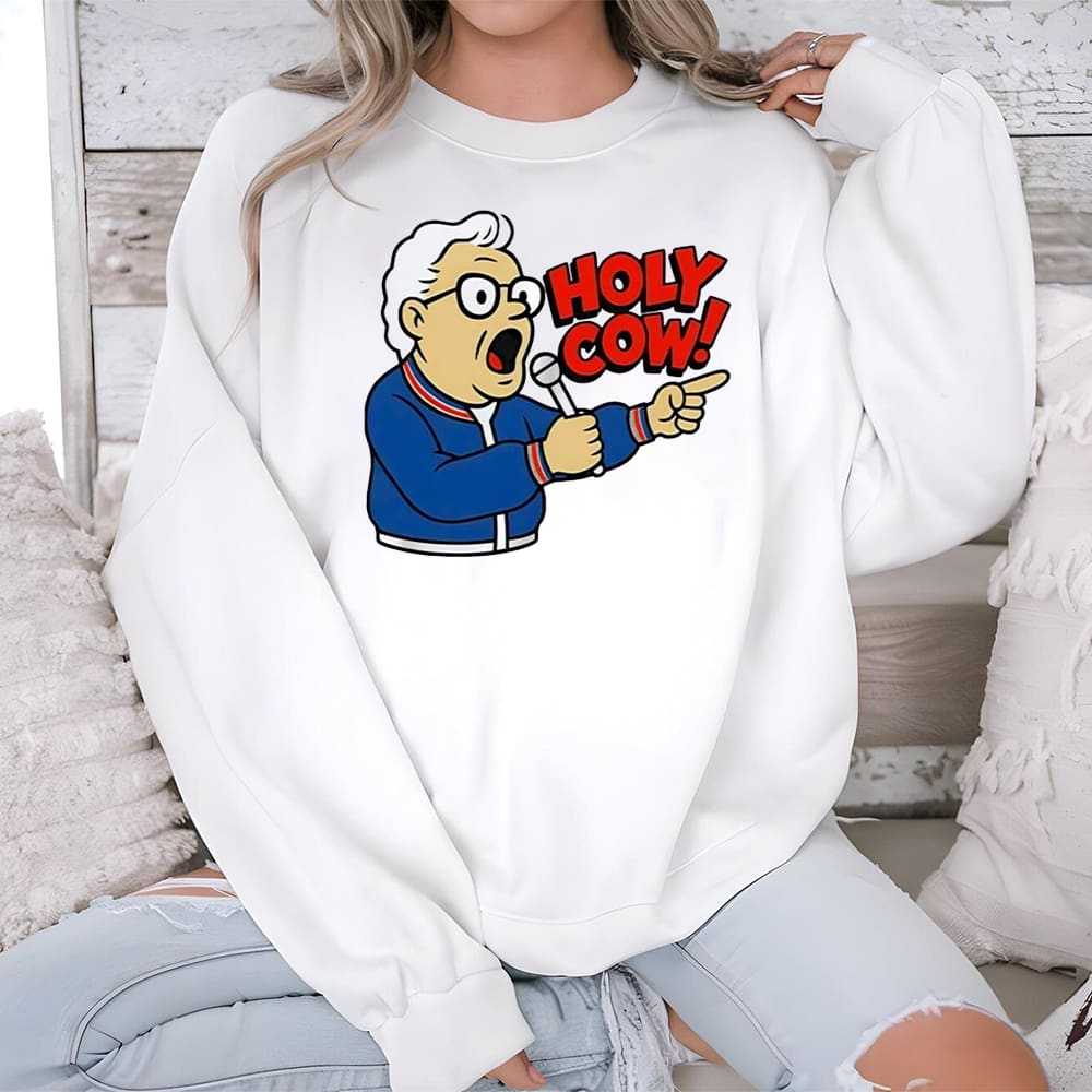 Harry Caray Holy Cow Legend Cubs Shirt