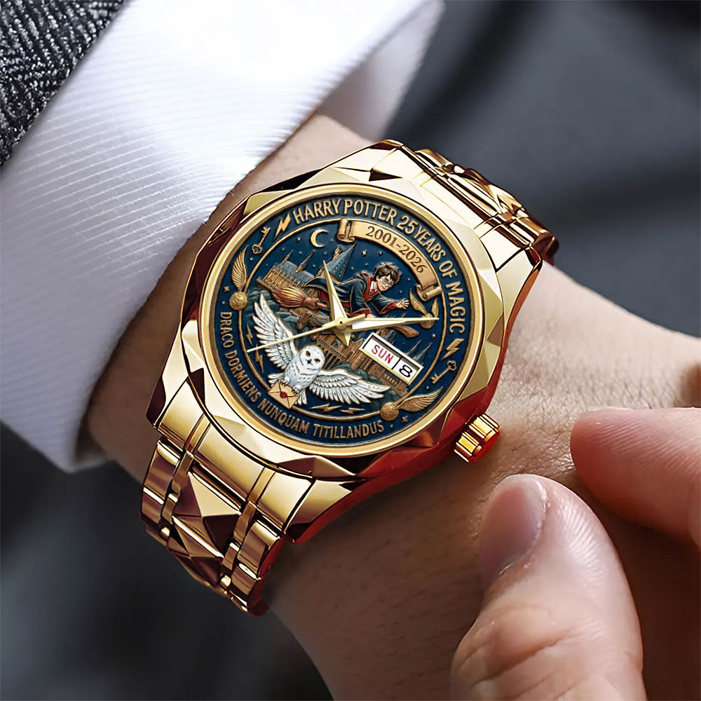 Harry Potter 25 Years of Magic Alloy Luxury Quartz Watch - MAITM14746