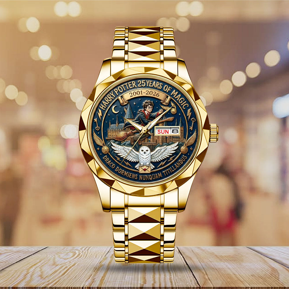 Harry Potter 25 Years of Magic Alloy Luxury Quartz Watch - MAITM14746
