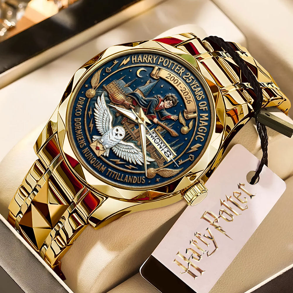 Harry Potter 25 Years of Magic Alloy Luxury Quartz Watch - MAITM14746
