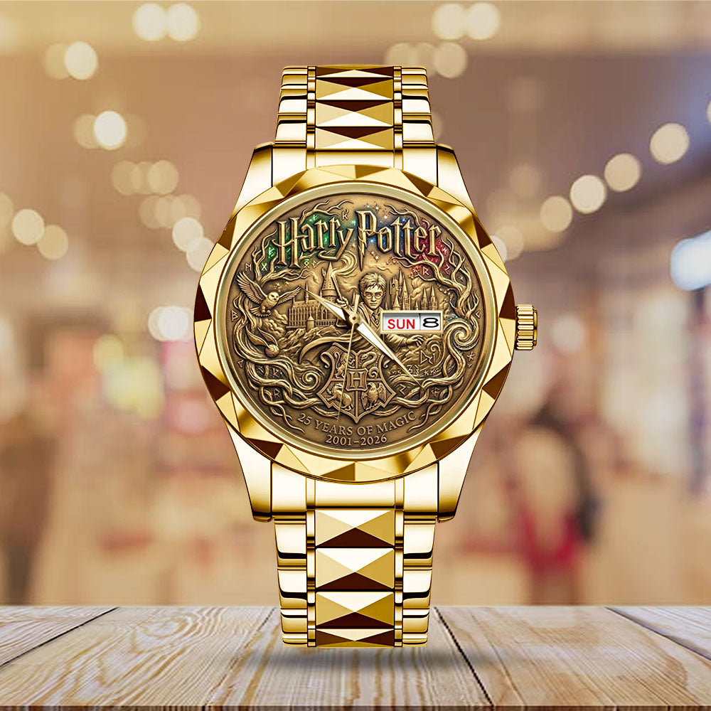 Harry Potter 25 Years of Magic Alloy Luxury Quartz Watch - MAITM14993
