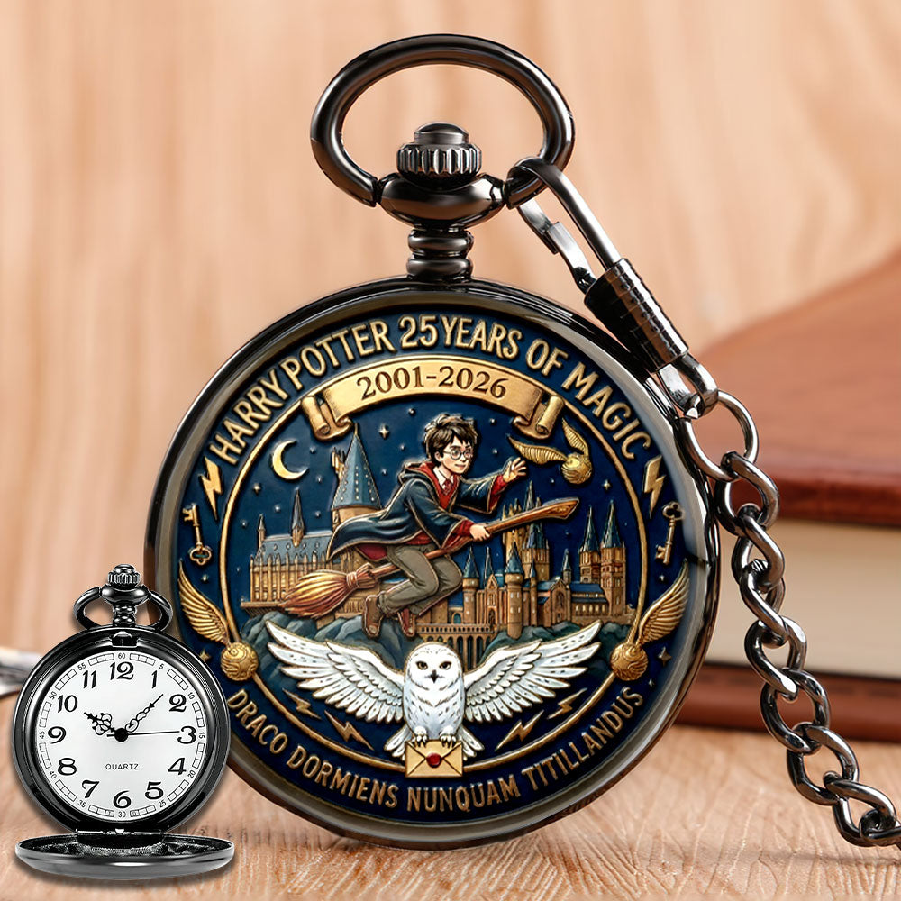 Harry Potter 25 Years of Magic Pocket Watch - MAITM14821