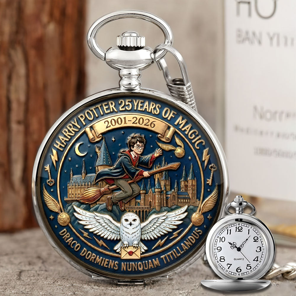 Harry Potter 25 Years of Magic Pocket Watch - MAITM14821