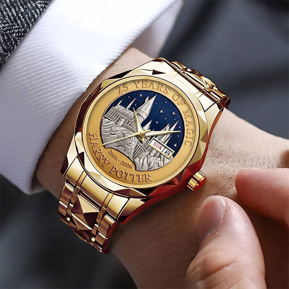 Harry Potter 25th Anniversary 2026 Alloy Luxury Quartz Watch - TMTHU4860