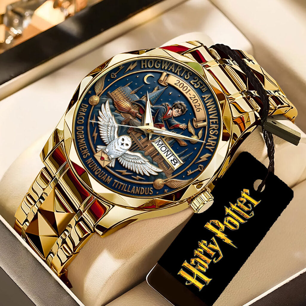 Harry Potter 25th Anniversary 2026 Alloy Luxury Quartz Watch - TANTN20935