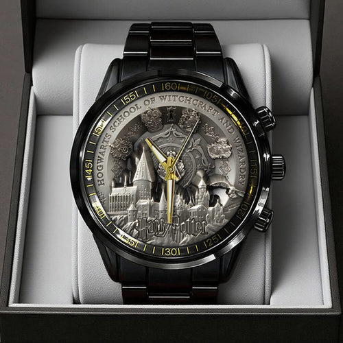 Harry Potter 25th Anniversary 2026 Black Stainless Steel Watch - TANTN19492