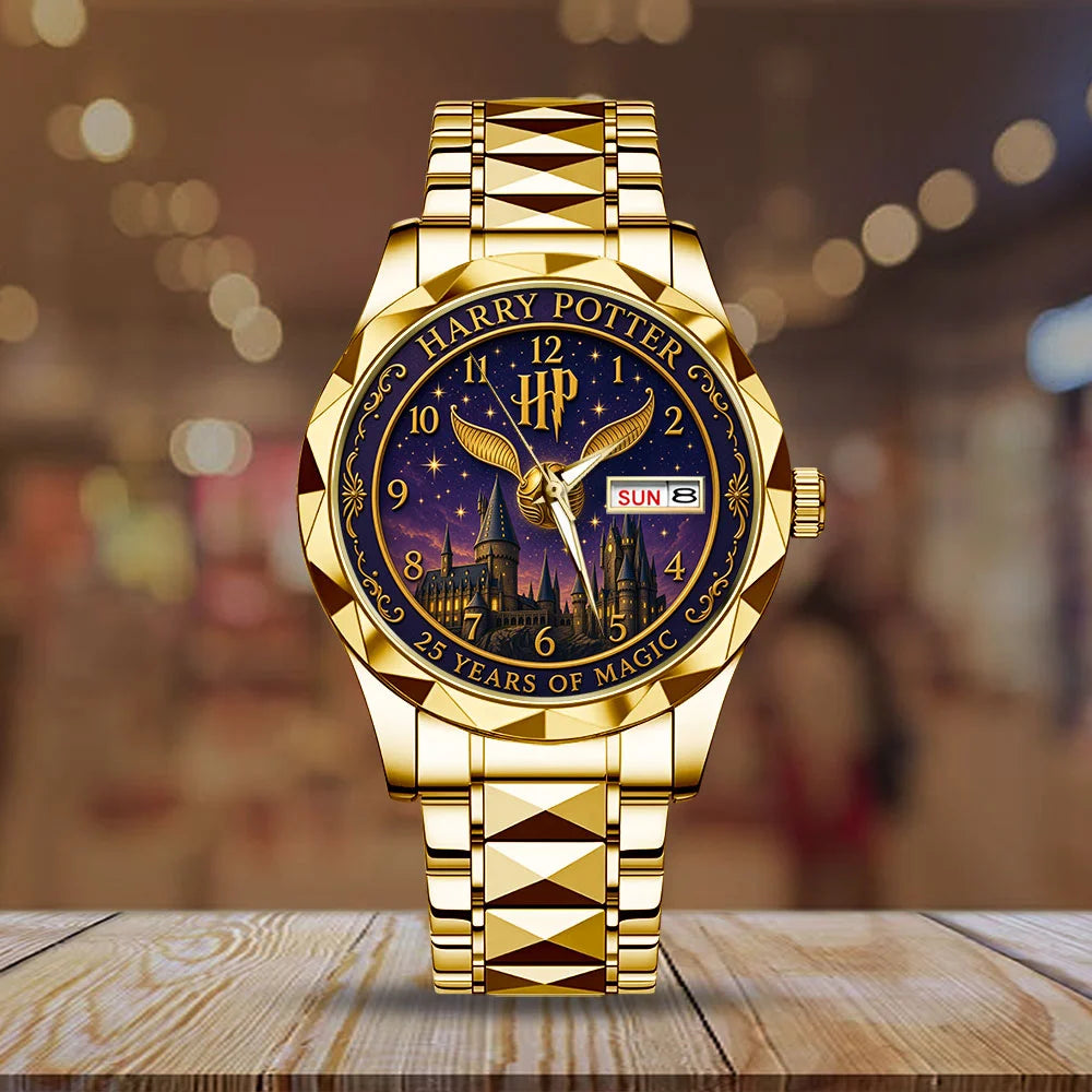 Harry Potter 25th Anniversary Alloy Luxury Quartz Watch - TMTHU8931