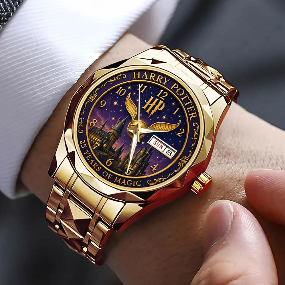 Harry Potter 25th Anniversary Alloy Luxury Quartz Watch - TMTHU8931
