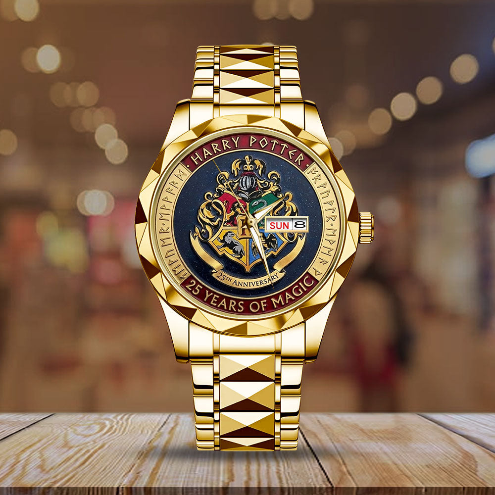 Harry Potter 25th Anniversary Alloy Luxury Quartz Watch - TMTHU2845