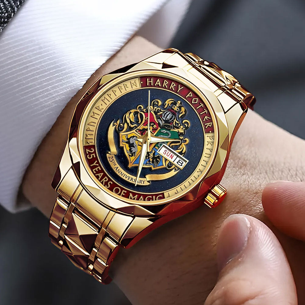 Harry Potter 25th Anniversary Alloy Luxury Quartz Watch - TMTHU2845
