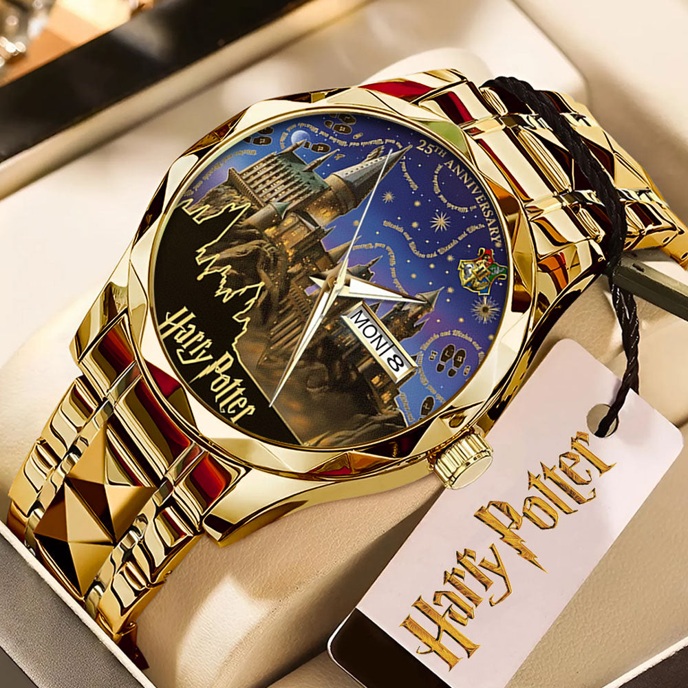 Harry Potter 25th Anniversary Alloy Luxury Quartz Watch - TMTHU2763