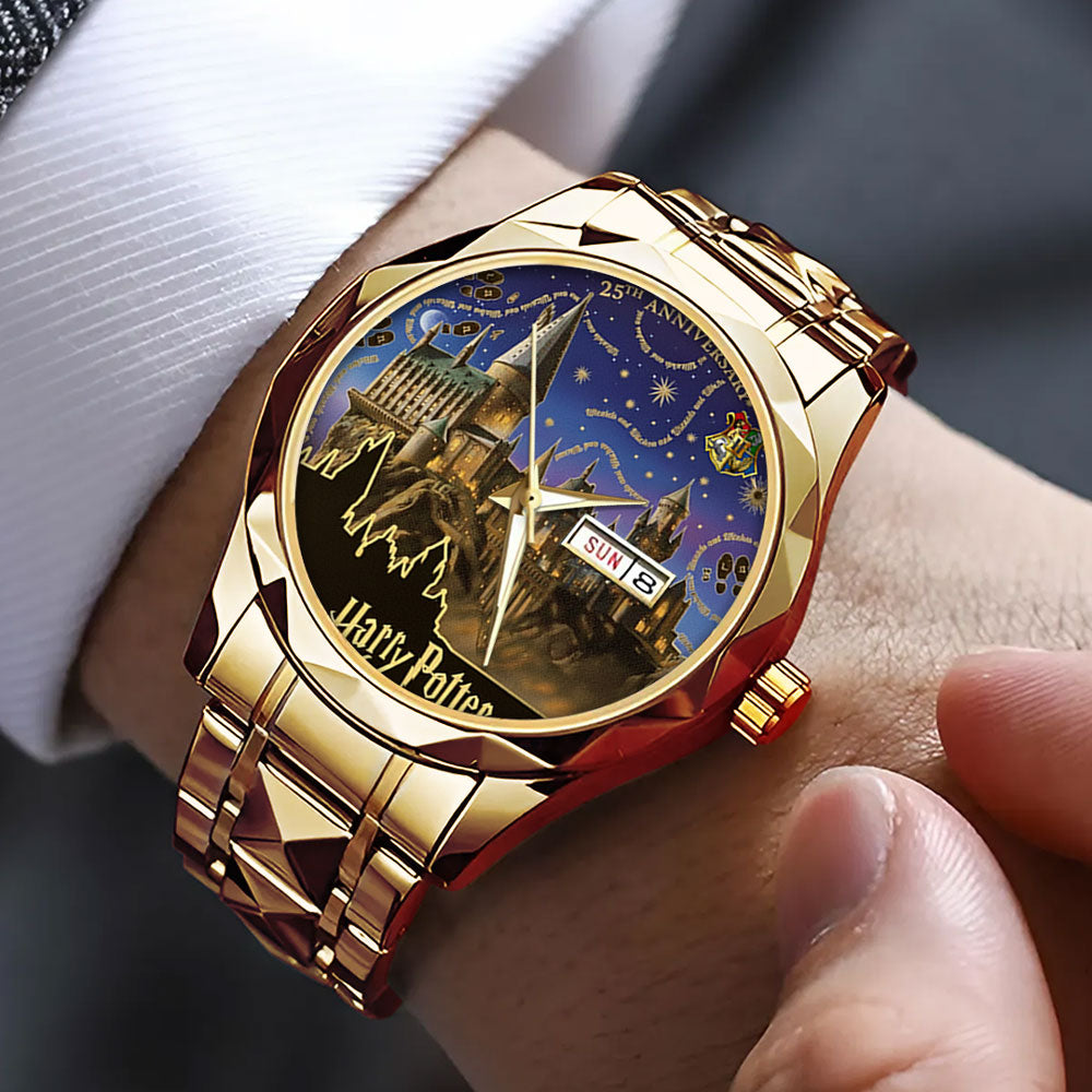 Harry Potter 25th Anniversary Alloy Luxury Quartz Watch - TMTHU2763